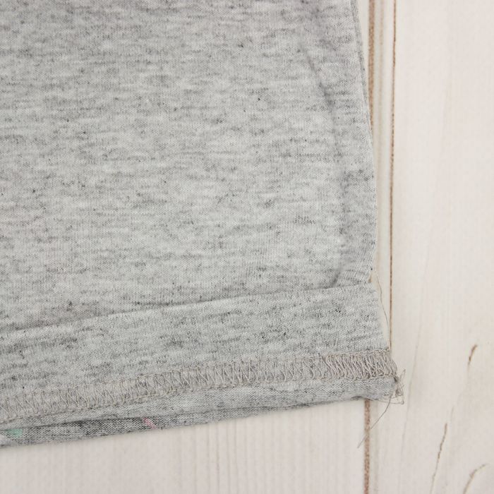 Костюм для мальчика (джемпер+шорты), рост 98 см, цвет серый