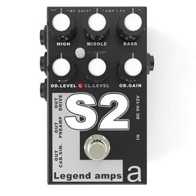 Двухканальный гитарный предусилитель AMT Electronics S-2 Legend Amps 2 от Сима-ленд