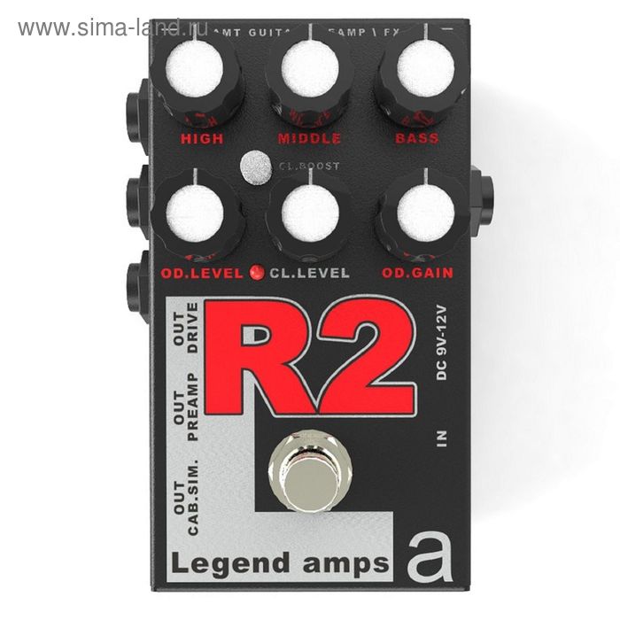 Двухканальный гитарный предусилитель AMT Electronics R-2 Legend Amps 2