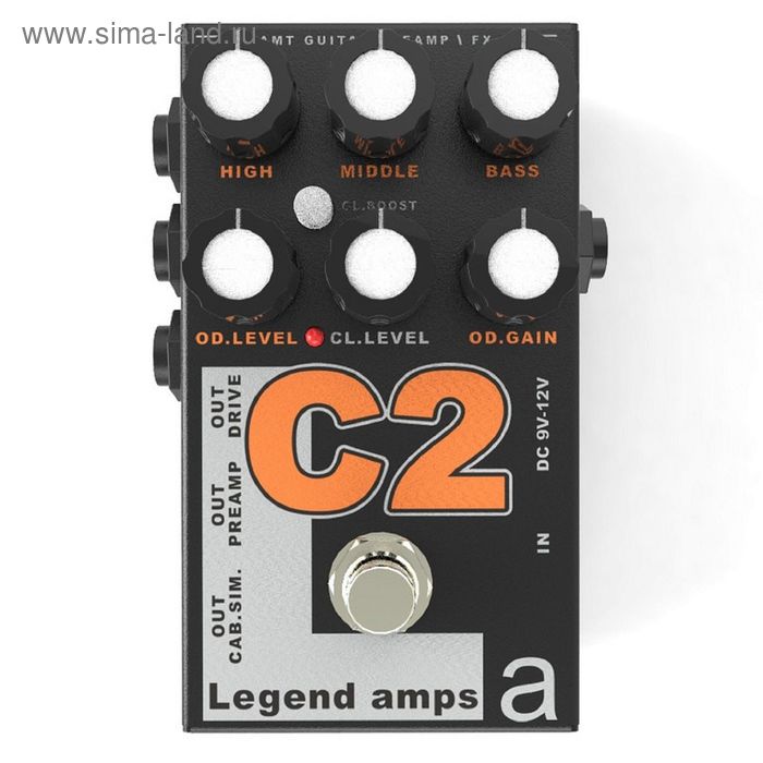 Двухканальный гитарный предусилитель AMT Electronics C-2 Legend Amps 2