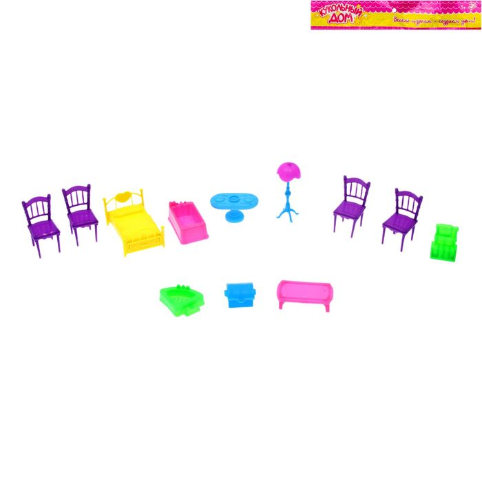 Мебель для кукол "Волшебный дом", МИКС
