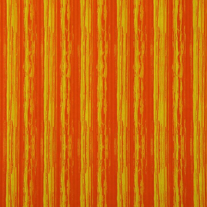 Бумага упаковочная крафт "Линии цвета", желто-оранжевый, 0.5 х 10 м