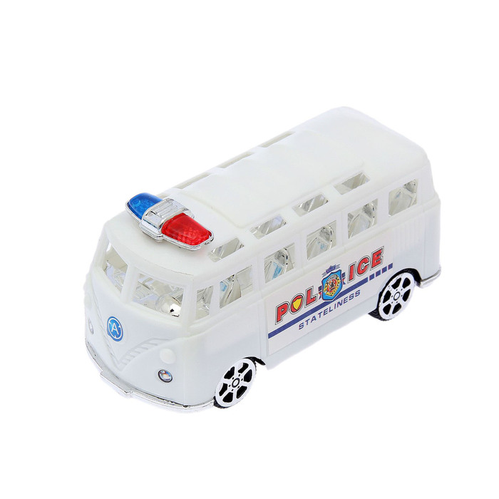 Машина инерционная "Полицейский автобус"
