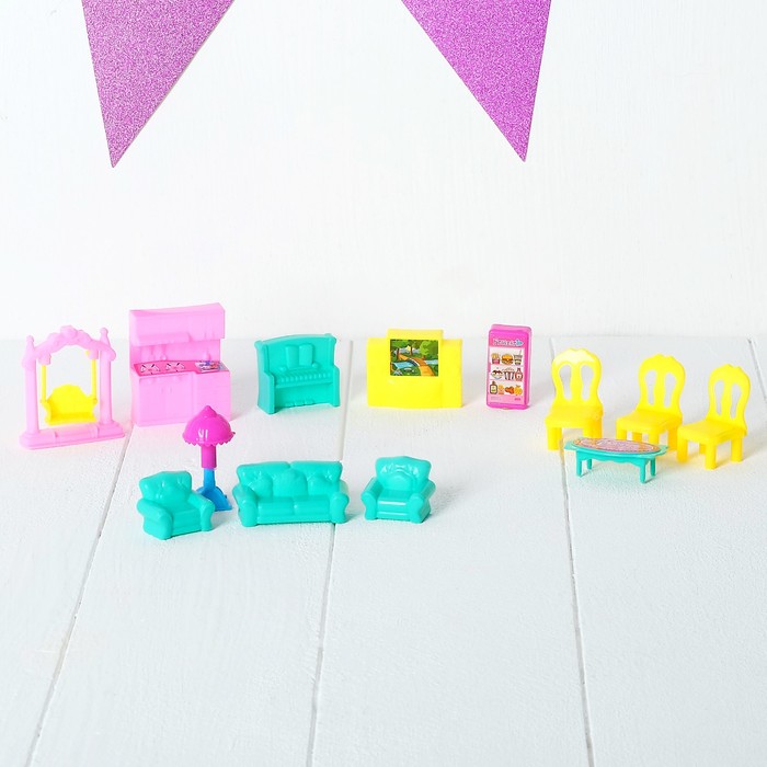 Мебель для кукол "Милый дом", МИКС