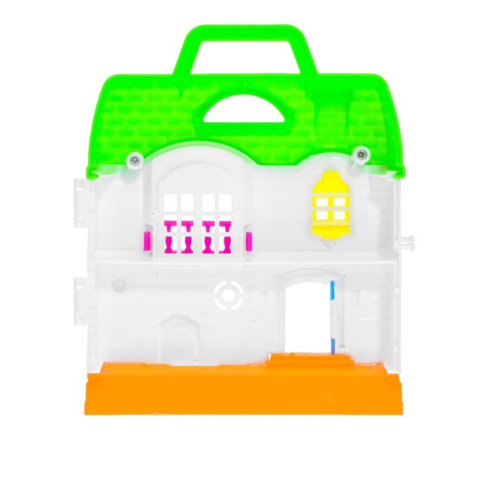 Дом для кукол "Семья" с фигурками, МИКС