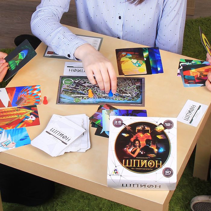 Настольная игра "Миссия шпион"