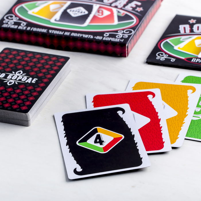 Игра карточная "По бороде"