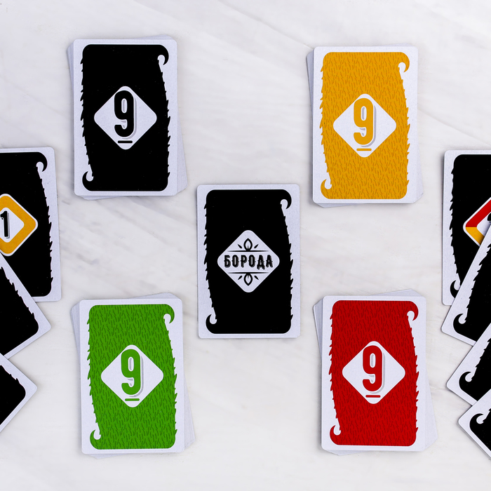 Игра карточная "По бороде"