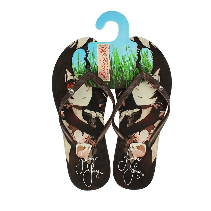 Сланцы пляжные арт. 1302W-BS (red/green) (р. 38)