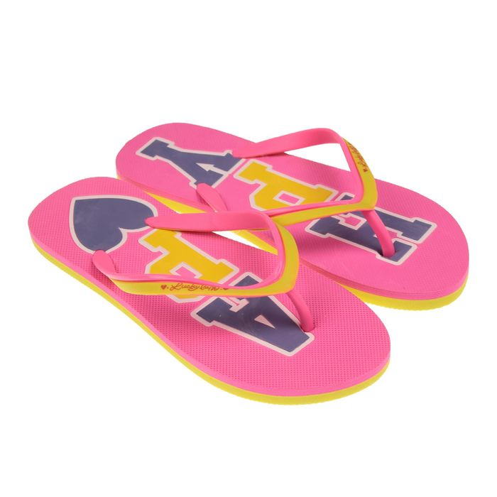 Сланцы пляжные арт. 1736K-BS (розовый) (р. 32)