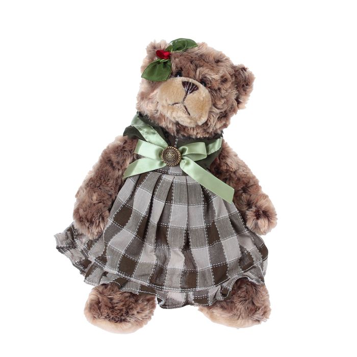 Мягкая игрушка "Мишка Рита в Платье", 23 см