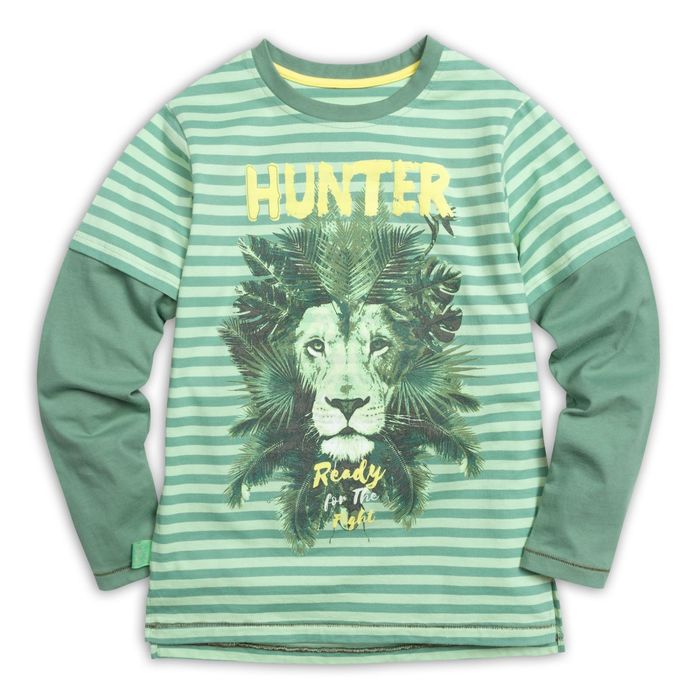 Джемпер для мальчиков, рост 134 см, цвет хаки