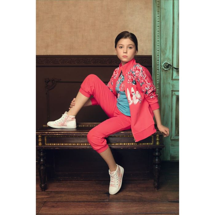 Куртка для девочек, рост 164 см., цвет розовый