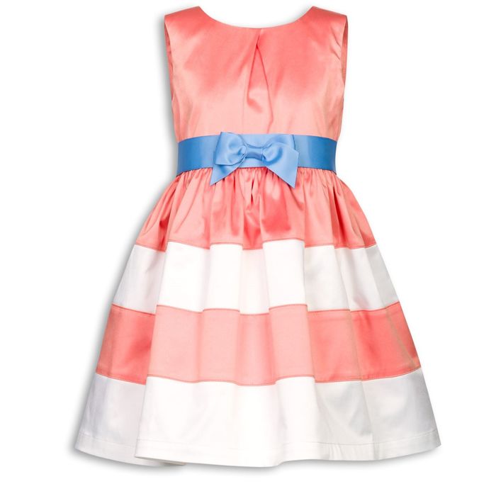 Платье для девочек, рост 110 см, цвет персиковый