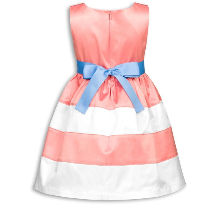 Платье для девочек, рост 110 см, цвет персиковый