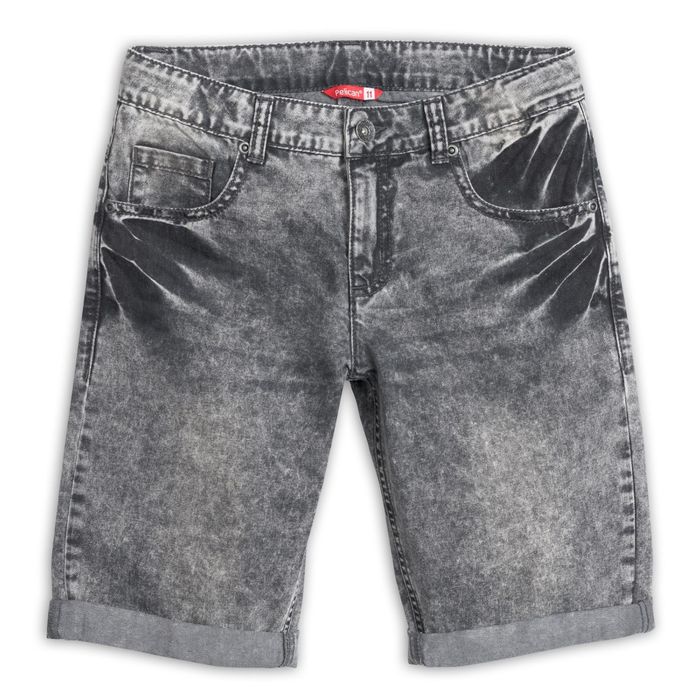 Шорты для мальчика, рост 146 см, цвет серый