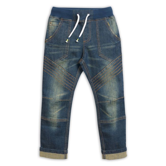 Джинсы для мальчика, рост 104-110 см, цвет охра