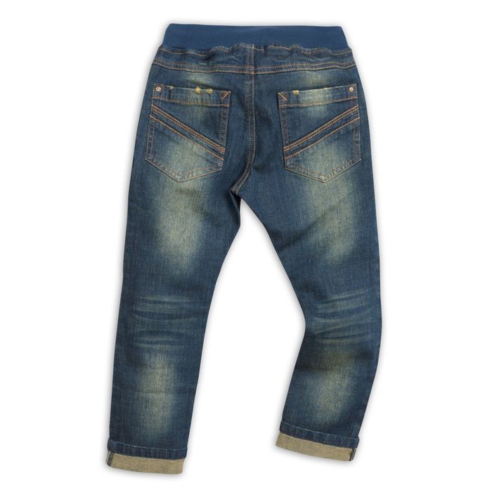 Джинсы для мальчика, рост 104-110 см, цвет охра