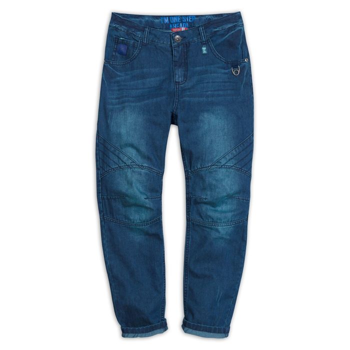 Джинсы для мальчика, рост 152-158 см, цвет синий