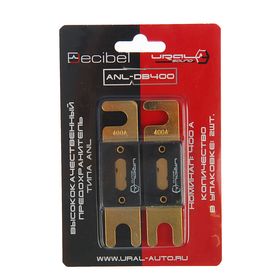 

Предохранитель Ural ANL-DB400, 400 ампер, набор 2 шт.