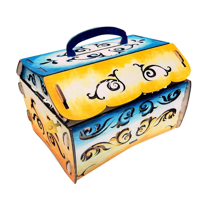 Сборная модель "Ларец "