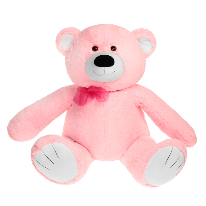 Мягкая игрушка "Мишка Труди" 80 см розовый