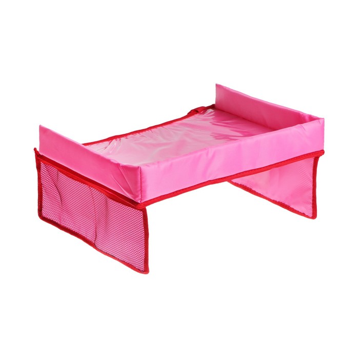 Столик-органайзер для детского автокресла TORSO, розовый, 35 х 50 см столик органайзер для детского автокресла 38х31 см синий