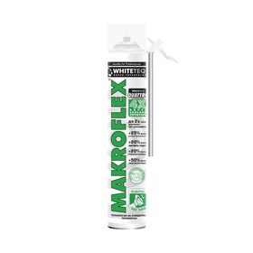 

Пена монтажная МАКРОФЛЕКС WhiteTeq Белая (0,75л)