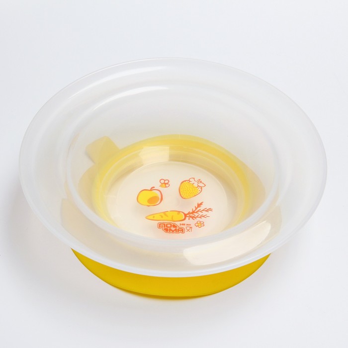Миска детская на присоске «Большая», 240 мл, от 6 мес.