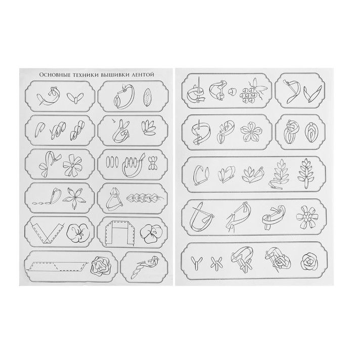 Вышивка гладью - наволочка "Цветочки в корзинке с окантовкой" размер 43*43 см