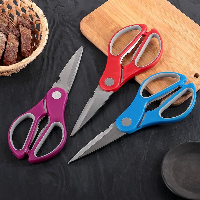 Ножницы кухонные 23х8 см "Генри", цвет МИКС