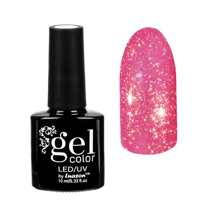 Гель-лак для ногтей "Горный хрусталь", трёхфазный LED/UV, 10мл, цвет 009 коралловый