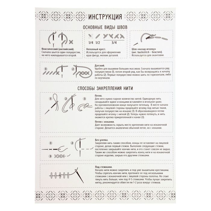Набор для вышивания крестиком "Господь Вседержитель" размер основы 21,5*29 см