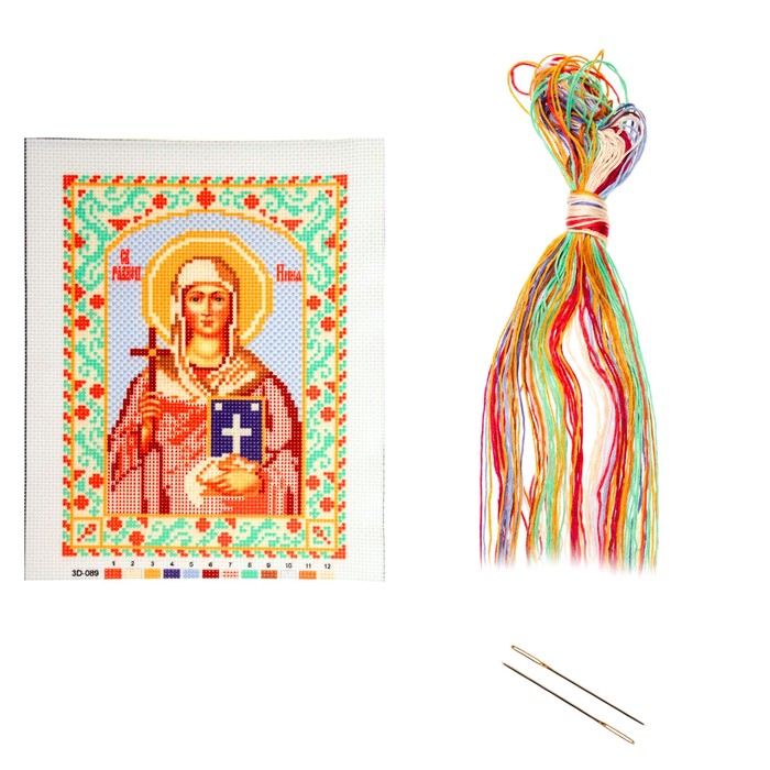 Набор для вышивания крестиком "Святая Равноапостольная Нина проветительница Грузии"