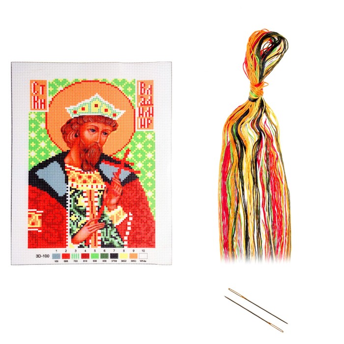 Набор для вышивания крестиком "Святой Равноапостольный Великий Князь Владимир"