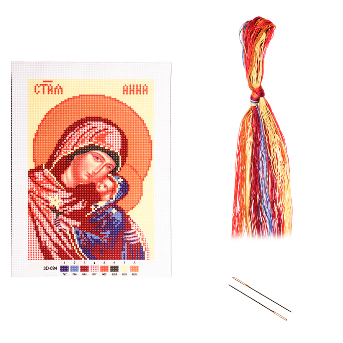Набор для вышивания крестиком "Праведная Анна и Мать Пресвятой Богородицы"