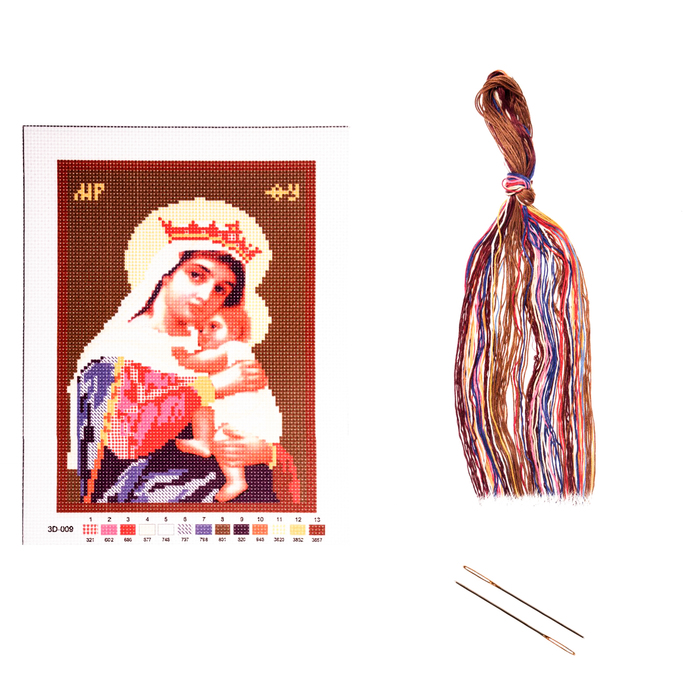 Набор для вышивания крестиком "Отчаянных единая надежда" размер основы 21,5*29 см