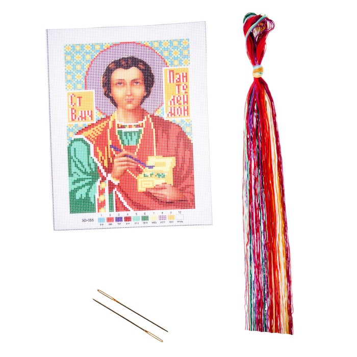 Набор для вышивания крестиком "Святой Великомученик и Целитель Пантелеймон"