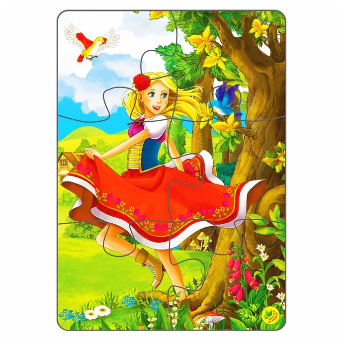 Пазл "Принцесса в лесу"