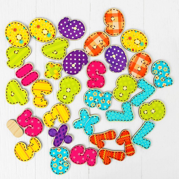 Пазл "Учимся считать", с магнитами