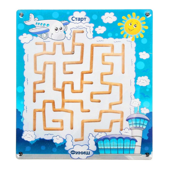 Лабиринт с шариком "Аэропорт"