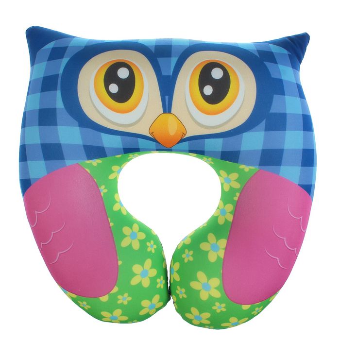 Мягкая игрушка - антистресс подголовник "Сова"