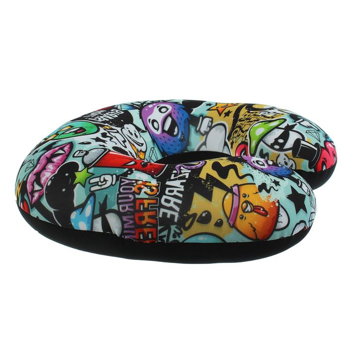 Мягкая игрушка - антистресс подголовник "Рисунок"