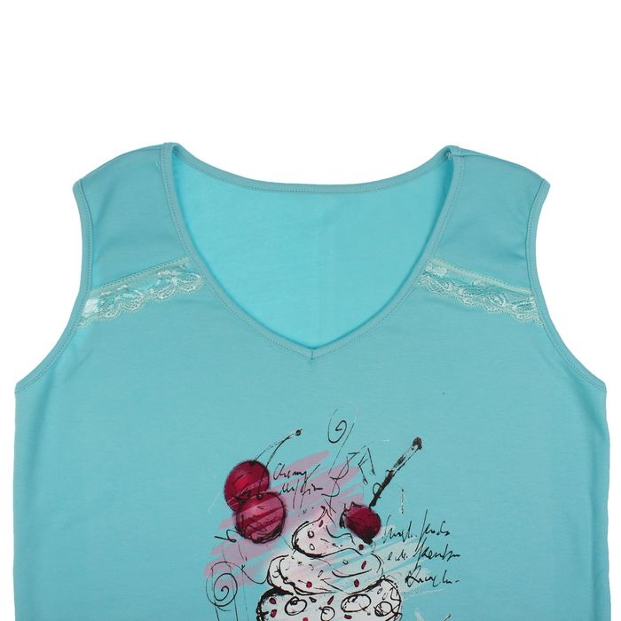 Пижама женская (майка, шорты) П-37 МИКС, р-р 52