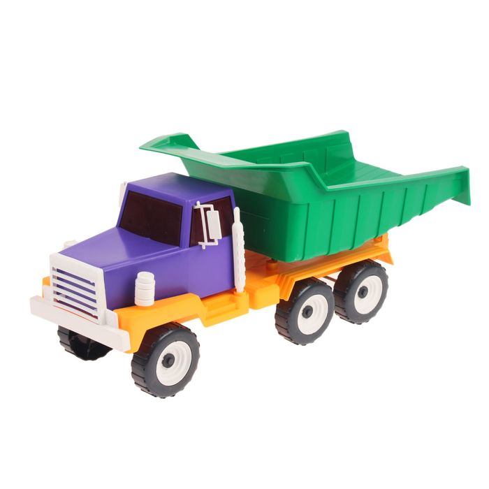 Машина "Урал" люкс: машина, лопатка три формочки, МИКС