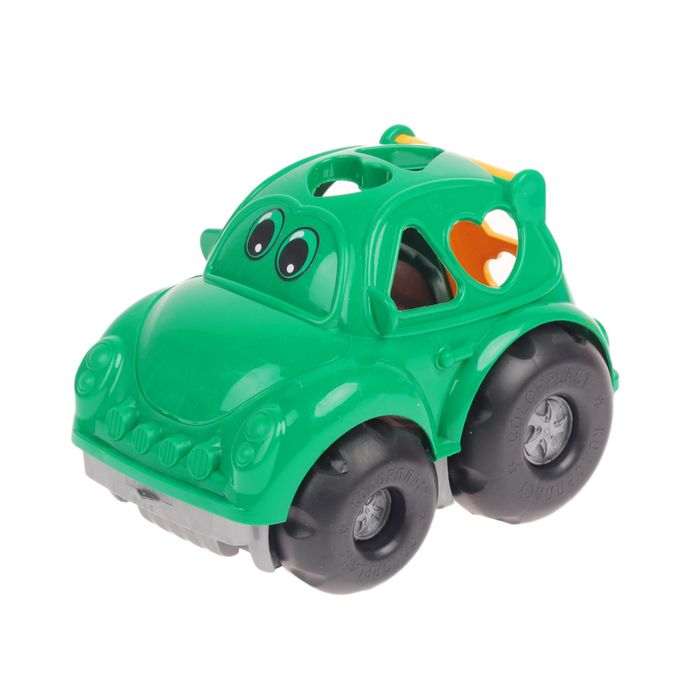 Сортер-машина "Автошка" №1: машина с вкладышами, МИКС