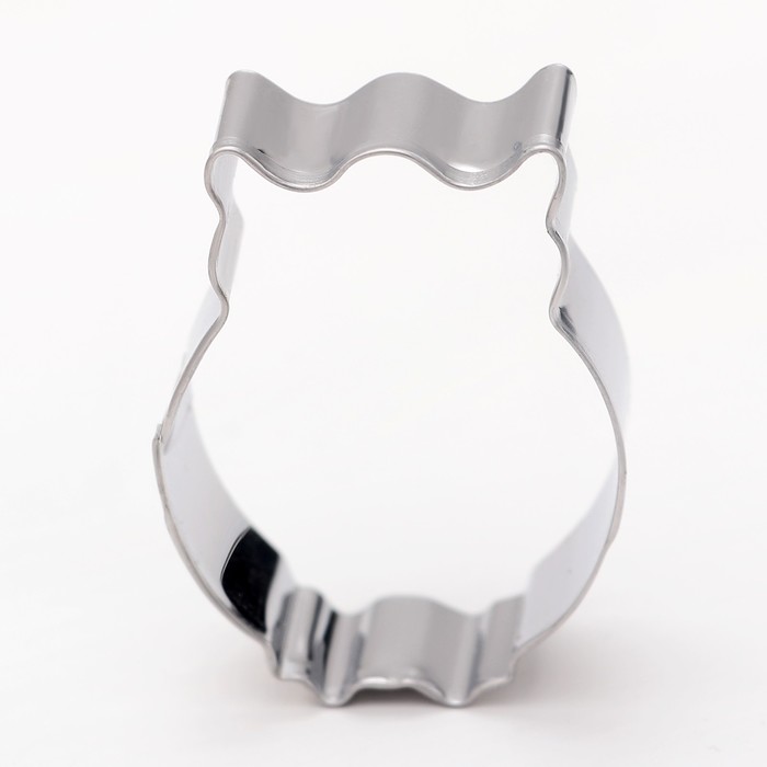 Набор форм для вырезания печенья 7 х 5 см "Филин", 3 шт