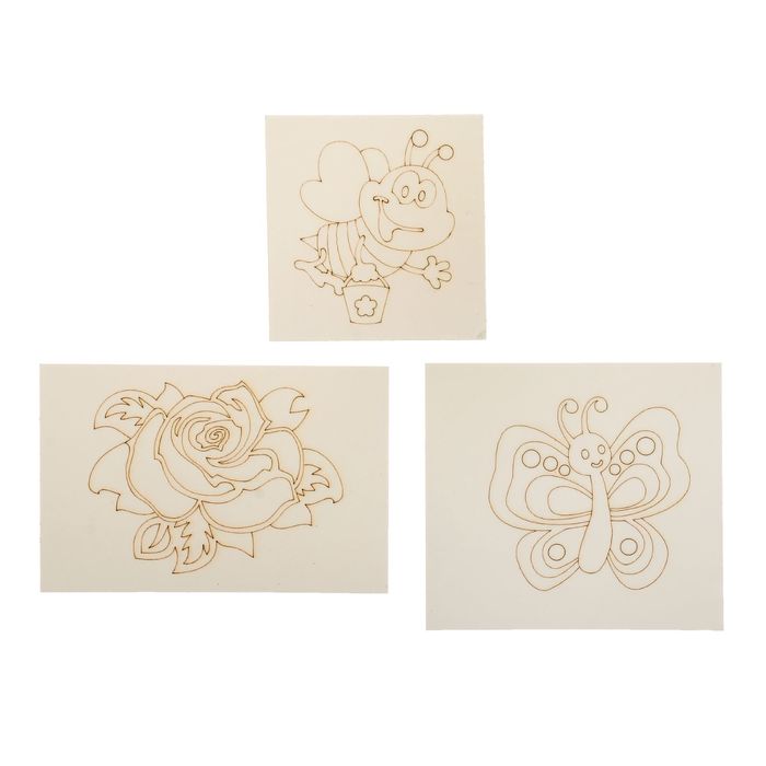 Фреска-магнит из песка "Лето"