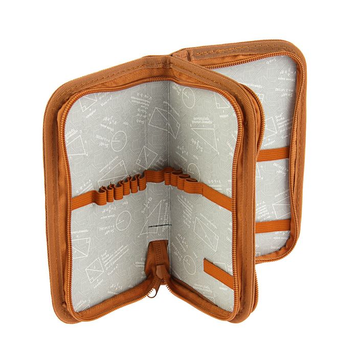 Пенал 2 секции 105x190 мм, ламинированный картон "Гламурная собачка"