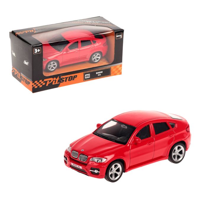 Машина металлическая BMW X6, масштаб 1:43